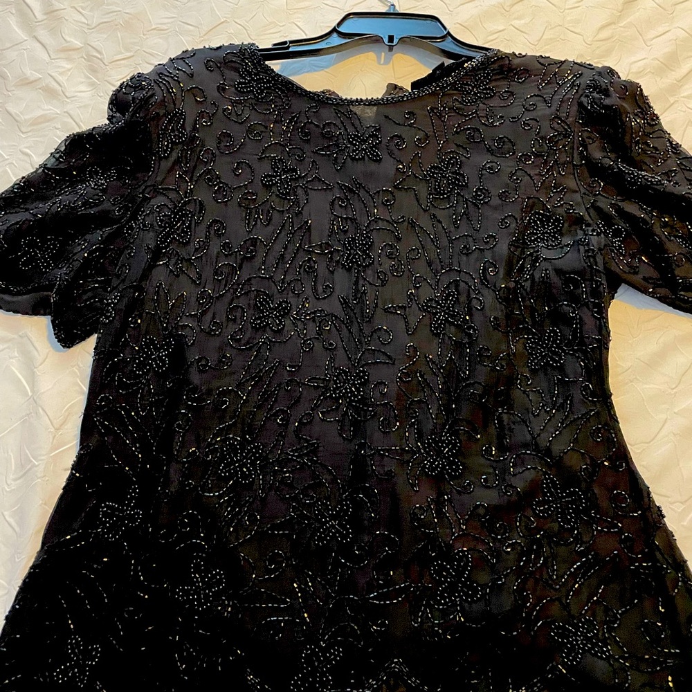 Pure Silk beaded top